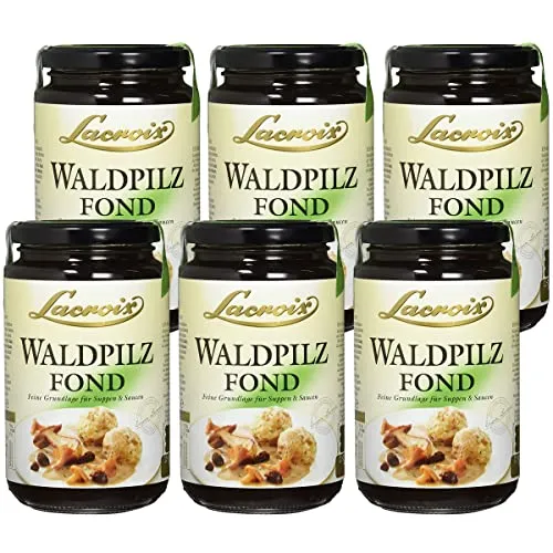 Lacroix Waldpilz Fond feine Basis für Suppen und Saucen 400ml 6er Pack
