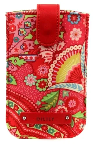 Oilily Smartphone Cases Handyhülle 8.5 cm, Raspberry (Rot), Breite ca. 14 cm, Höhe ca. 9 cm, Tiefe ca. 0,5 cm