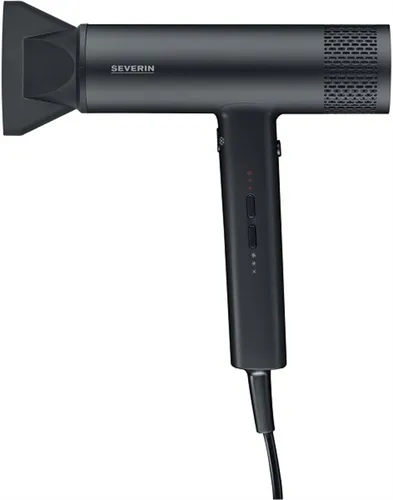 SEVERIN Haartrockner S-Style „Speed Pro“ HT 0170 - Professioneller Haartrockner mit 1.650-2.000 Watt, Ionen-Technologie für glänzendes Haar und präzise Styling-Optionen dank magnetischem Konzentrator und Diffusor.