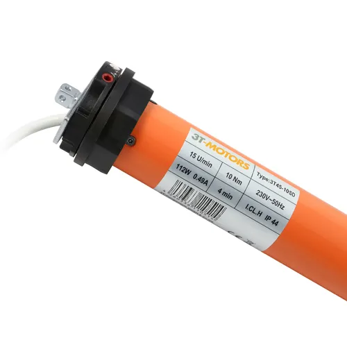 3T-MOTORS Mini-Rollladenmotor mit mechanischen Endschaltern 3T45-10SD 10Nm SW60
