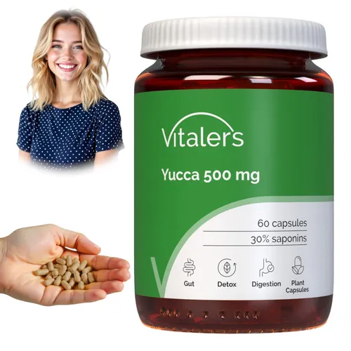 Vitaler's Yucca (Jukka schidigera) 500 mg - 60 Kapseln