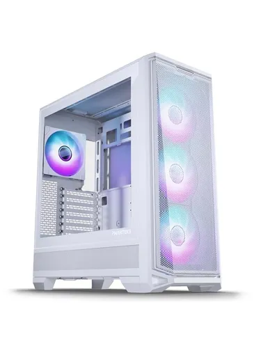 PHANTEKS Eclipse G400A DRGB weiß | Midi-Tower PC-Gehäuse - Midi-Tower mit 4 D-RGB-Lüftern und Tempered Glass-Seitenteil für eine beeindruckende Sicht auf deine Hardware. Optimaler Airflow durch feines Mesh-Frontpanel und Platz für 7 Lüfter sowie einen 360-mm-Radiator.