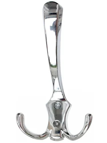 Kleiderhaken Wandhaken Mantelhaken Garderobenhaken Huthaken 140 Chrom