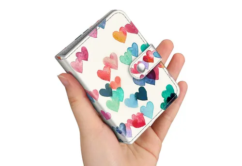 Fintie Fotoalbum Mini Fotoalbum für 2x3 Zoll Filme - 52 Taschen kleine Alben, für Fujifilm Instax Mini Sofortbildkamera/Polaroid Hi-Print Bilder