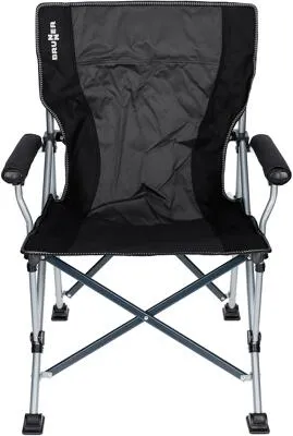 Brunner Faltsessel RAPTOR Classic grau - Camping-Möbel, robuster und bequemer Sessel für entspannte Stunden im Freien, ideal für Camping und Garten.
