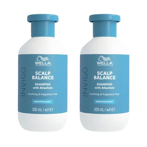 Wella Invigo Balance Shampoo Sensitive Scalp 2x 300ml Set von Wella