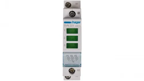 Produktbild Modulleuchte 3-phasig grün 230-400V AC SVN221