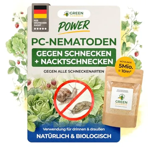 GREEN GUARDIA Power Nematoden gegen Schnecken