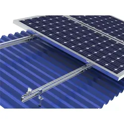 Solar Halterung für 4 Solarmodule