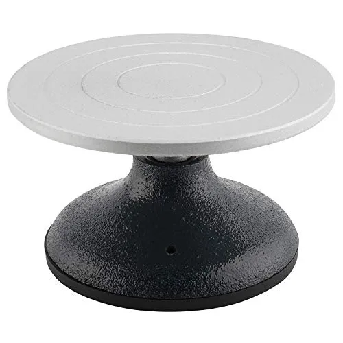 Homtone 18cm Drehbare Töpferscheibe