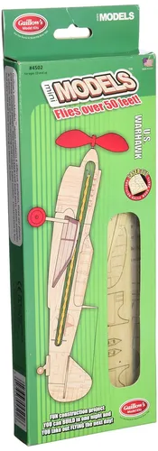 Model Kit - US Warhawk - GU4502 - BX-A4-6-T48 - Guillow der (US IMPORT)