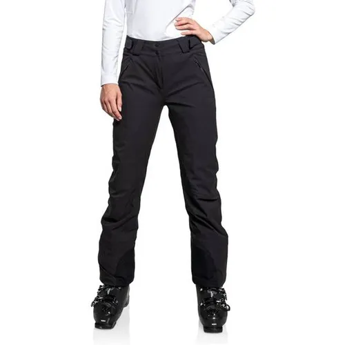 Schöffel Damen Weissach L Skihose - Damen Skihose, wind- und wasserdicht mit verstärktem Beinabschluss für optimalen Schutz vor Skikantenschlägen und Schnee, ideal für die Piste.