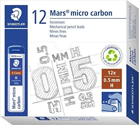 STAEDTLER Feinmine Mars micro 0,5mm H 12St 12 Stück