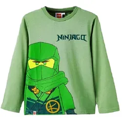 Fashion UK Langarmshirt Ninjago Shirt grün 110