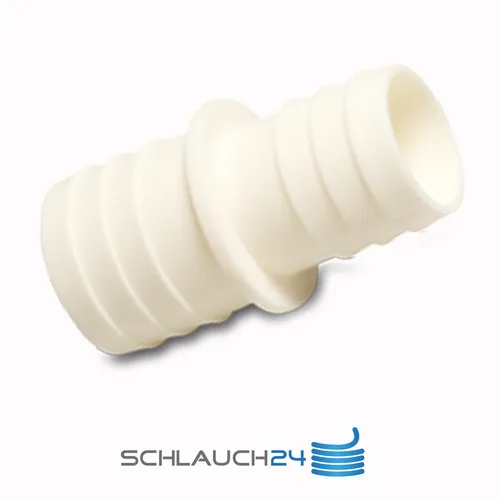 ABS Schlauchverbinder/ Schlauchtülle / Reduzierer  für Poolschlauch 32 x 38 mm