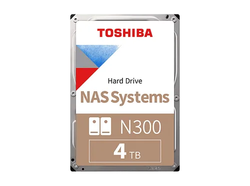 N300 4TB Festplatte - HDWG740EZSTC - Interne 4TB Festplatte für NAS-Server, 7200 RPM Geschwindigkeit, 24/7 zertifiziert und ideal für kontinuierlichen Einsatz.