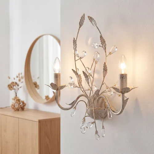 Wandlampe Floral