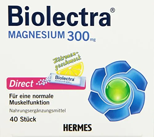Biolectra Magnesium 300 mg Direct Sticks 40 St