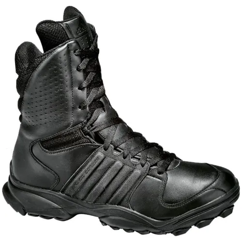Adidas GSG 9.2 Einsatzstiefel schwarz, Größe 44 - Wanderschuhe mit optimalem Knöchelhalt, atmungsaktiver Climaproof-Technologie und rutschfester Traxion-Außensohle für sicheren Halt bei jedem Wetter.