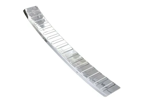 RECAMBO Ladekantenschutz für FORD GRAND C-MAX - Abdeckblenden aus rostfreiem Edelstahl, idealer Stoßstangenschutz mit perfekter Passform und ansprechender Optik für langlebigen Schutz gegen Kratzer.