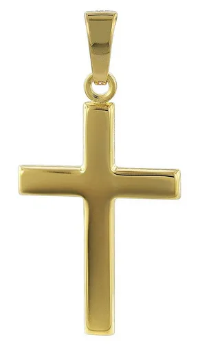 trendor Kreuz Gold-Anhänger 333/8 Karat 21 mm in gold von trendor