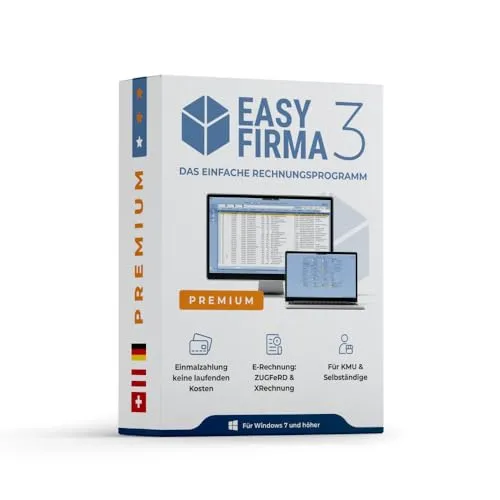 EasyFirma 3 – Rechnungsprogramm für Selbstständige & KMU von EasyFirma