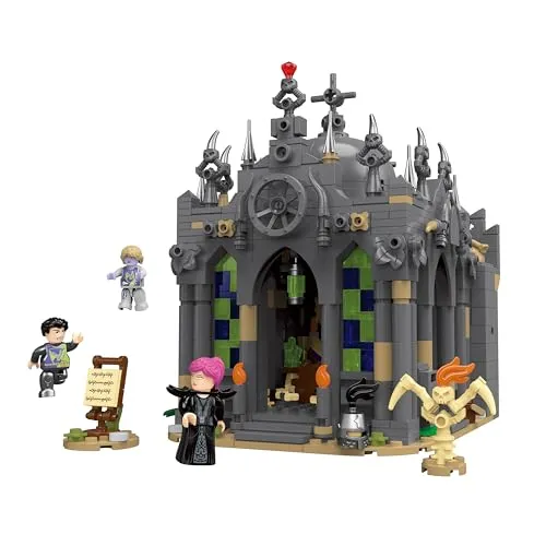 BlueBrixx Pro 108230 – Festung Rabenstein: Beinhaus aus Klemmbausteinen mit 923 Bauelementen. Kompatibel mit Anderen Klemmbausteinen. Lieferung in Originalverpackung.