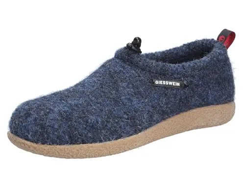 Giesswein Hausschuhe VENT in Blau, Größe 44 von GIESSWEIN