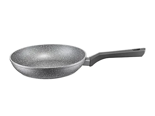 AMBITION Pfanne Silverstone 20,7 x 37,1 x 4,2 cm alle Herdarten Bratpfanne Induktion anthrazit grau Soft Touch Griff