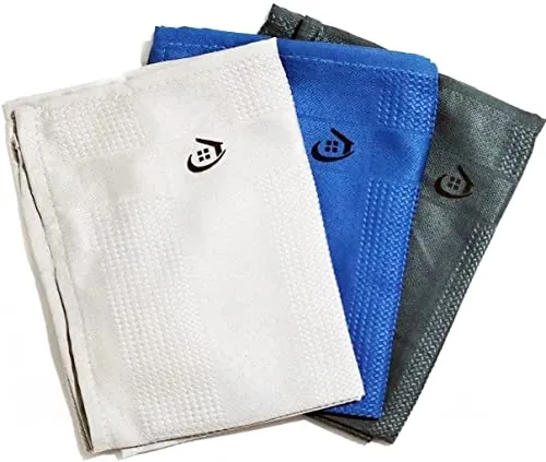 Pella Microfasertücher! Allzweck-Reinigungstücher ohne Putzmittel für Streifenfreien Glanz im Haushalt, Büro, Auto sowie für Fenster, Glas, Spiegel und vieles mehr 3 x