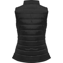 Hummel hmlNORTH Weste Schwarz XS für Damen - Funktionsjacke aus gewebtem Ripstop-Gewebe, mit wasserfestem Reißverschluss und wärmender Polsterung für kalte Tage.