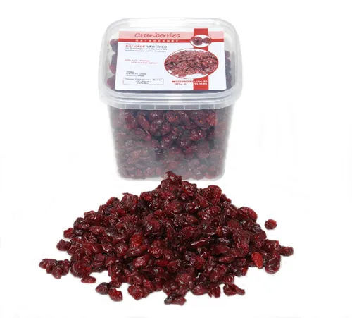 1Kg getrocknete Cranberries (USA)  Eutrade