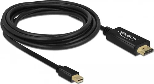 Displayport Kabel Delock mini DP -> HDMI St/St 3.00m schwarz