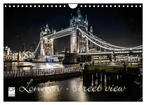 Monika Schöb YOUR pageMaker | London - street view (Wandkalender 2026 DIN A4...