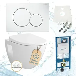 Geberit Vorwandelement Sigma Vento Wc Spülrandlos Komplettset Sigma01