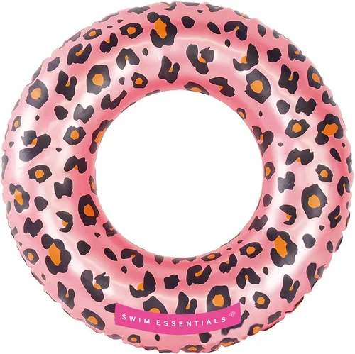 Swim Essentials Schwimmring 55 cm Leopard Rose Gold | Schwimmen Schwimmreifen