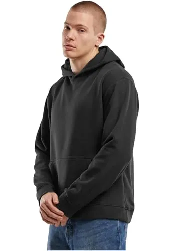 Urban Classics Herren Kapuzenpullover Basic Essential Hoody - Kapuzenpullover für Herren, zeitloses Design für einen coolen Look, perfekt kombinierbar und in Größen S - 5XL erhältlich.