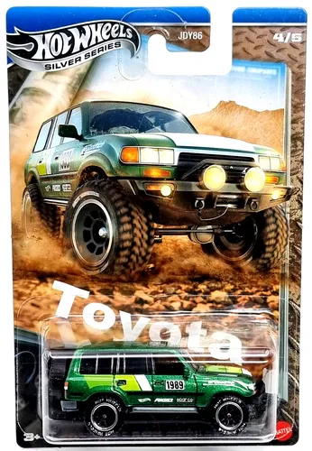Hot Wheels Silver Series Trucks Auto Toyota Land Cauiser 80 4/5