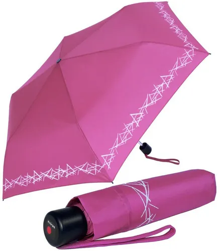 Knirps® Taschenregenschirm 4Kids reflective in pink von Knirps®