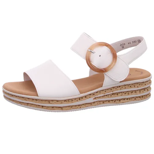 Gabor Damen Plateausandalen - Wanderschuhe mit bequemer dicker Sohle und stilvollem Rauleder, ideal für Freizeit und Sommeraktivitäten.