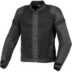 Macna Velotura Motorrad Textiljacke, schwarz, Größe XL für Männer - Sommerjacke mit 3D-Mesh-Einsätzen für optimale Belüftung. Weitenverstellbare Hüfte und Manschetten sorgen für perfekten Sitz. Ideal für Motorradfahrer, die Komfort und Stil suchen.