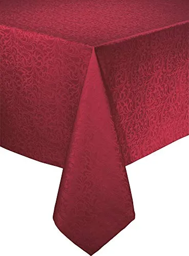 Erwin Müller Tischwäsche, Tischdecke Uni Hamm Rubin, 130x170 cm – Fleckschutz & hochwertiger Kuvertsaum - Elegante Erwin Müller Tischdecke für jeden Anlass. Der innovative Fleckschutz sorgt dafür, dass Flüssigkeiten abperlen und der Stoff leicht zu reinigen ist. Perfekt für stilvolle Tischdekoration!