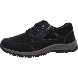 JOSEF SEIBEL Leroy 55 Halbschuh für Herren – Schwarz - Wanderschuhe mit hochwertigem Rindsleder, rutschfester PU/TR-Sohle und Bequemschuhweite H für breitere Füße. Wasserabweisend und ideal für Freizeitaktivitäten im Herbst.