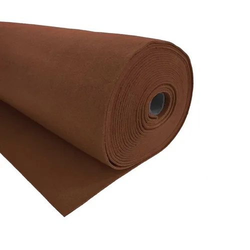 maDDma Stoff Bastelfilz 5m Rolle Filz 90cm x 1,5mm, nussbraun