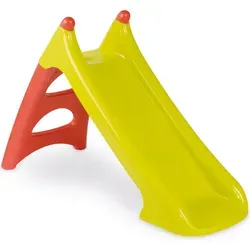 Smoby SM 310270 - Kinderrutsche XS - Freistehende Rutschen mit 90 cm Rutschlänge, sicher dank Anti-Rutsch-Stufen und umwandelbar zur Wasserrutsche mit Gartenschlauchanschluss.