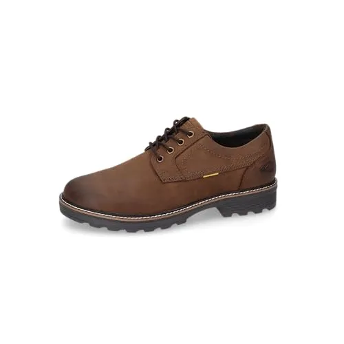 CAMEL ACTIVE Herren Halbschuhe aus Nubukleder - Halbschuhe für Herren aus hochwertigem Nubukleder, mit herausnehmbarer Einlegesohle und optimalem Tragekomfort. Ideal für Alltag und formelle Anlässe, vereinen Stil und Funktionalität.
