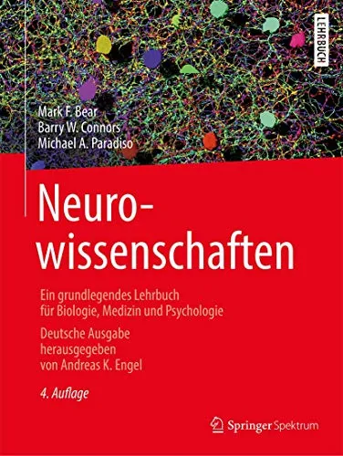 Neurowissenschaften: Ein grundlegendes Lehrbuch für Biologie, Medizin und Psychologie - Medizin, umfassendes Lehrbuch für Studierende, vermittelt essentielle Kenntnisse über das menschliche Gehirn und seine Funktionen.