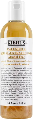 Kiehl's Calendula Herbal-Extract Toner 250 ml - Gesichtsreinigung mit beruhigendem Calendula-Extrakt, alkoholfrei und ideal für empfindliche Haut.