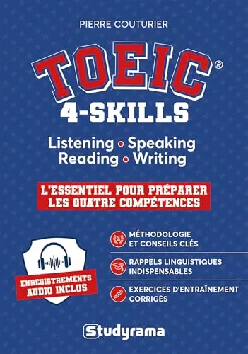 TOEIC® 4-Skills: Listening, Speaking, Reading and Writing