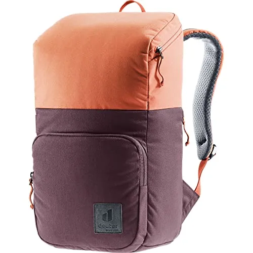 deuter Overday Kinderrucksack (15 L) - Aubergine-sienna, komfortabel mit S-förmigen Schulterträgern und aus 100% recycelten Stoffen